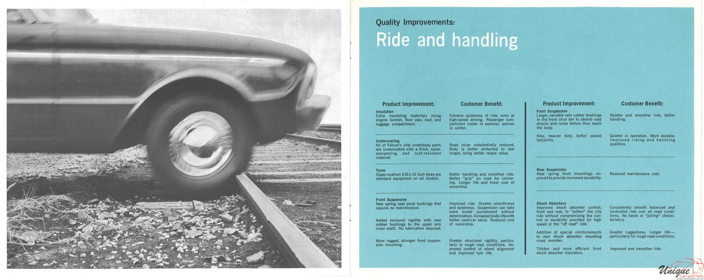 1964 Ford XM Falcon Brochure Page 4